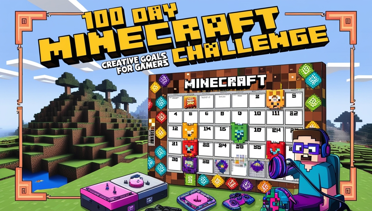 100 Day Minecraft Challenge: Creative Goals for Gamers