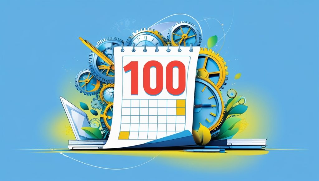 100 Days of Time Management: Master Your Schedule