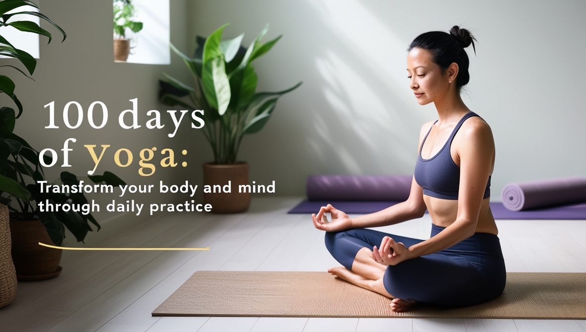 100 Days of Yoga: Transform Your Body and Mind Through Daily Practice