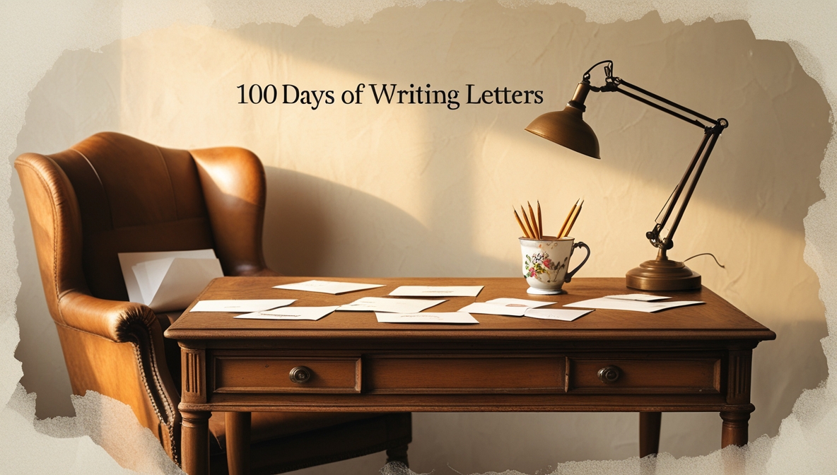 100 Days of Writing Letters