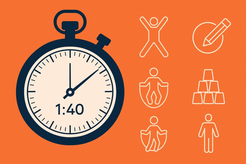 100 Seconds Challenge: What Can You Do in Just Over a Minute?