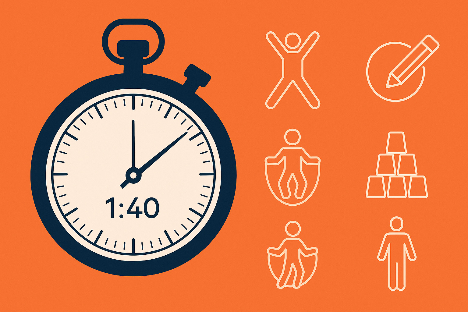 100 Seconds Challenge: What Can You Do in Just Over a Minute?