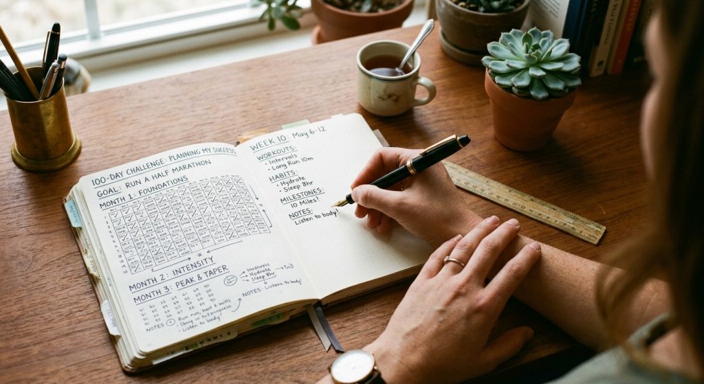 The Case for Planning Your 100-Day Challenge With Pen and Paper